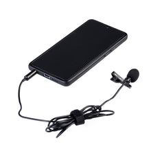 Load image into Gallery viewer, Micrófono lavalier 3,5 mm con pinza