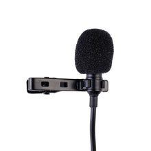Load image into Gallery viewer, Micrófono lavalier 3,5 mm con pinza