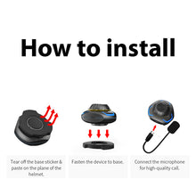 Load image into Gallery viewer, Audífono parlante bluetooth ALOVA AS5 Openear casco moto conducción ósea