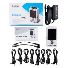 Cargar imagen en el visor de la galería, Pedal efecto JOYO Power Tune JF-18R fuente poder + afinador