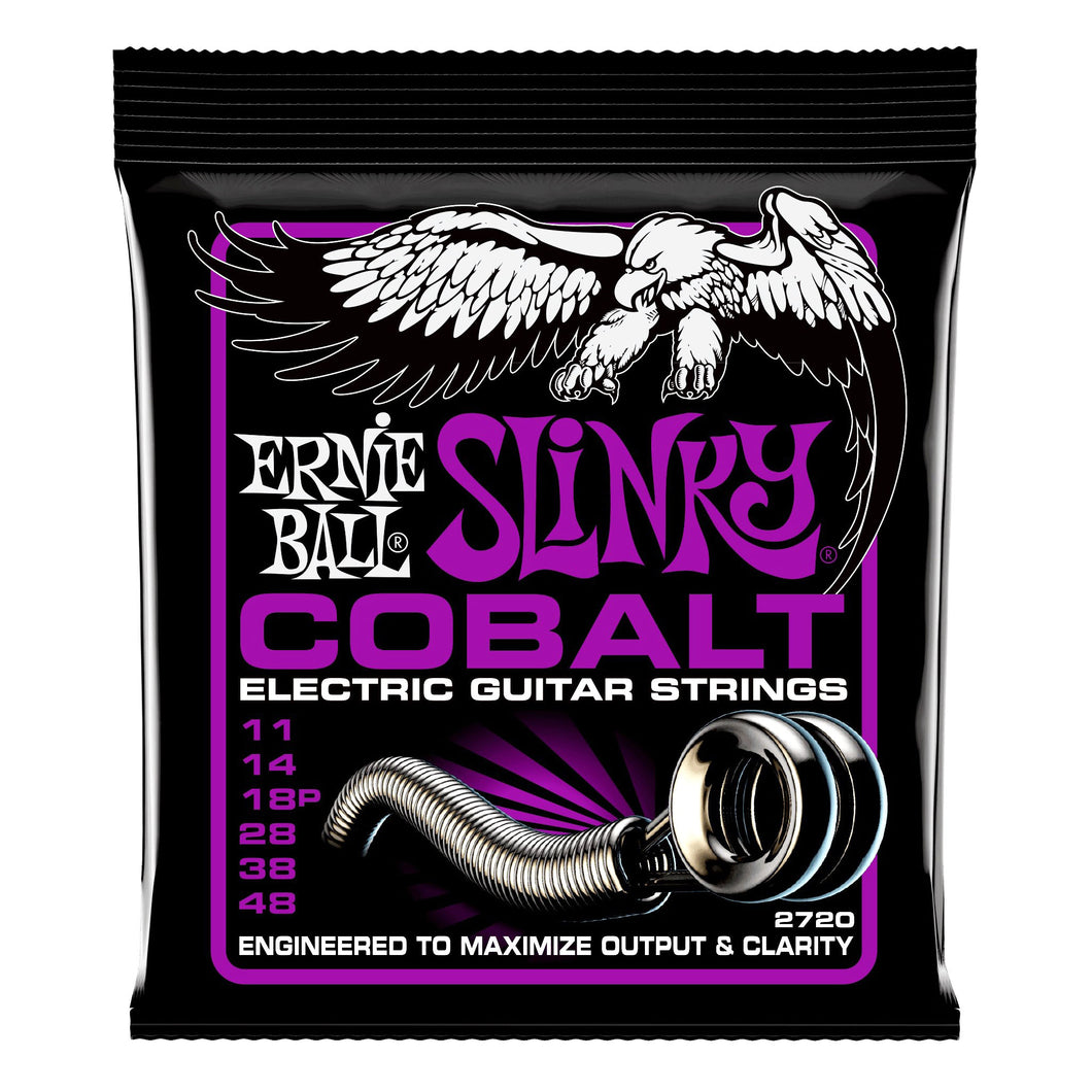 Cuerdas ERNIE BALL guitarra eléctrica Slinky Cobalt 2720 11 - 48