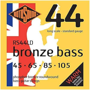 Cuerdas bajo acústico ROTOSOUND phosphor bronze 45-105 RS44LD