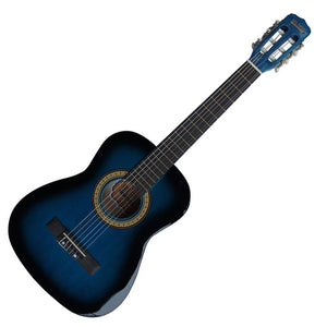 Guitarra acústica nylon niños BILBAO 34" + funda colores BIL-12