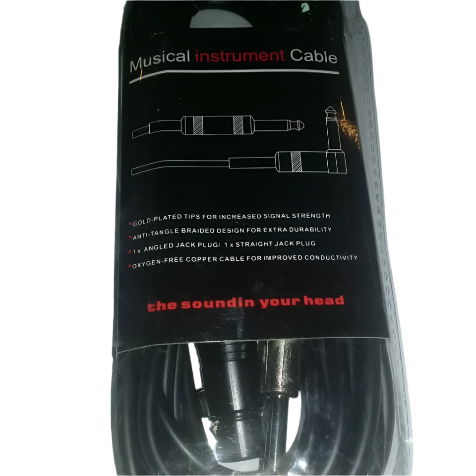 Cable Plugue-XRL Hembra 6mts