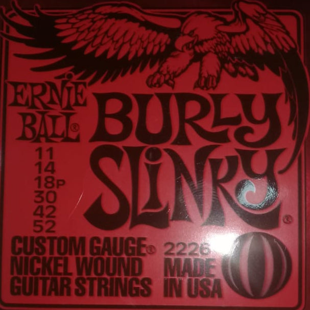 Cuerdas Electrica Enrie Ball 0.11 Burly Slinky 2226