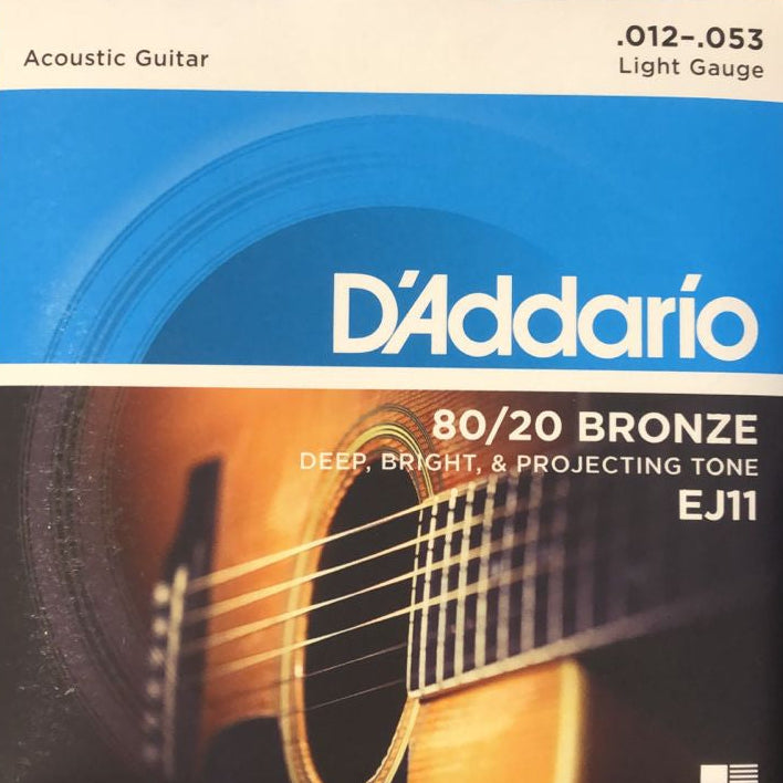 Cuerdas D'ADDARIO guit acústica metal 0.12 EJ11