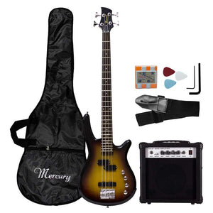 MERCURY electric bass 20W amplifier set + accessories 14SETEB001