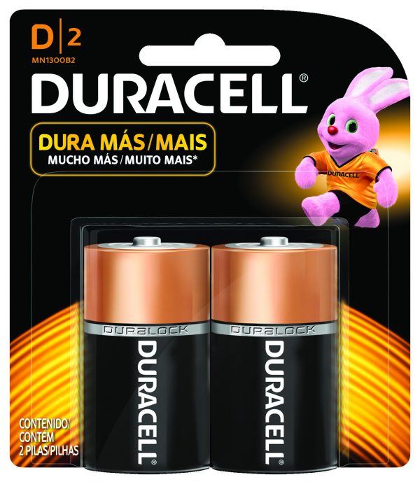 Bateria DURACELL D 2-pack