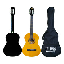 Load image into Gallery viewer, Nylon acoustic guitar BILBAO 39 &quot;BIL-44-NT with bag
