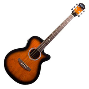 Guitarra electroacústica WASHBURN cutaway 69WA45CE