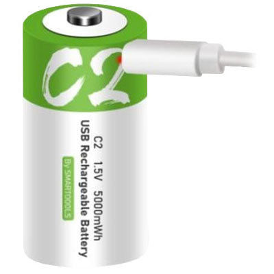 Batería C SMARTOOLS lit-ion recargable USB Tipo-C con cable