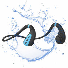 Cargar imagen en el visor de la galería, Audífonos bluetooth MP3 ALOVA Q1 natación 8 GB conducción ósea walkman IPX8
