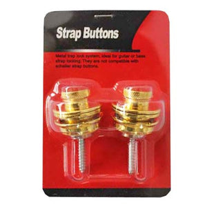 Strap button StrapLok secure for even guitar strap