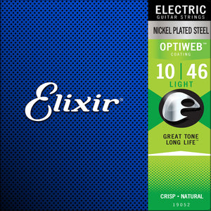 Optiweb 19052 ELIXIR Electric Guitar Strings 10 - 46